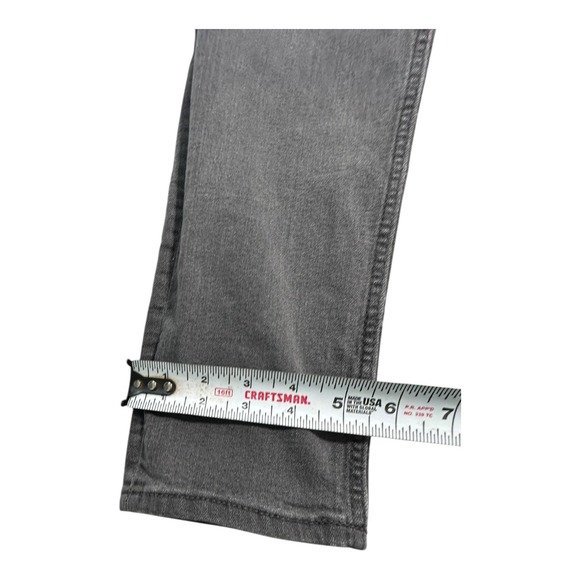 H&M Gray Denim Straight Leg Jeans Mens Size 12 EUR 42 - Picture 9 of 11